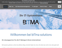 Tablet Screenshot of bitma.de